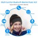 Bluetooth Beanie Hat - Winter Knit Hats Headphones Headset Music Cap with Stereo Speaker &amp; MIC - Unique Christmas Tech Gifts for Men Women Teen Boys Girls